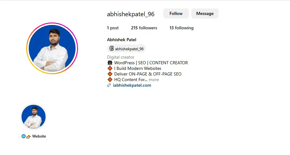 Abhishek Patel Instagram, Abhishek Patel, Abhishek Patel WordPress, abhishek patel, abhishek patel in india, abhishek patel in madhya pradesh,